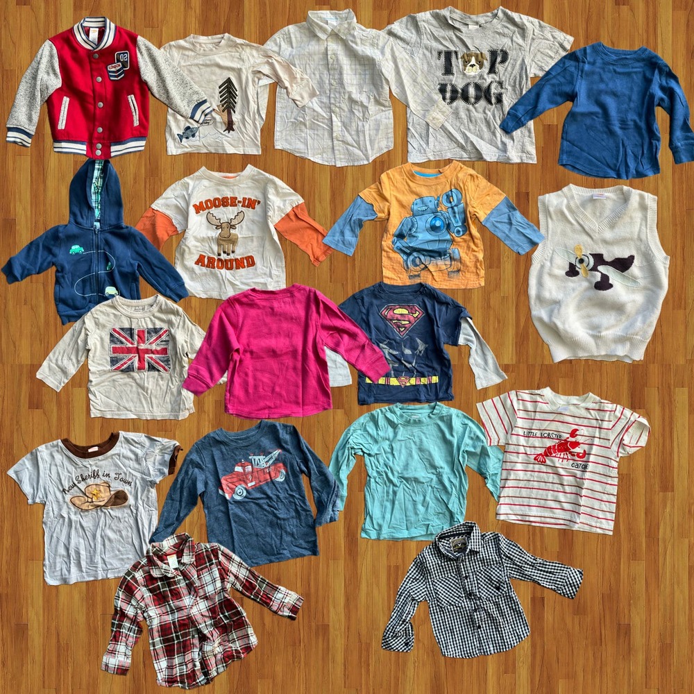 47 Lot toddler 2T Shirt Pants Hoodies Jamboree Carter’s Jaine & Jack and more! - Picture 2 of 6
